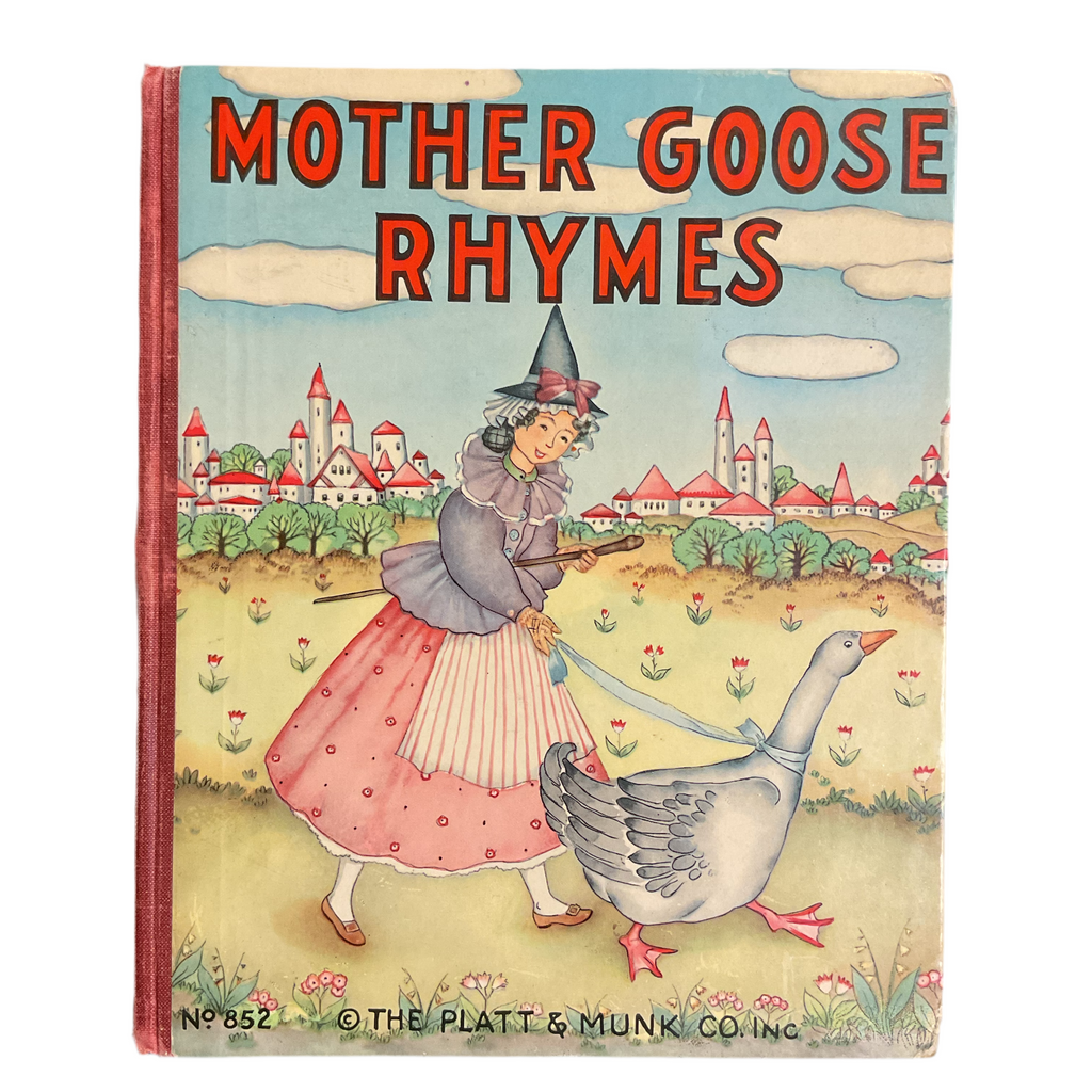 Vintage antique children’s books Sambo online Mother Goose