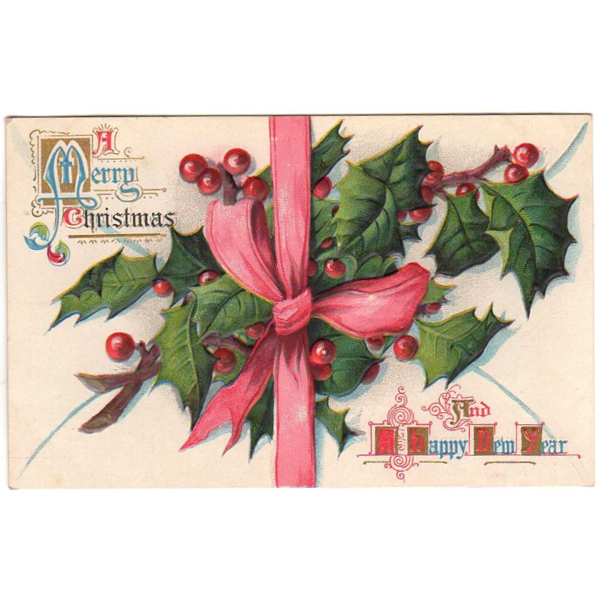 https://www.avidvintage.com/cdn/shop/products/Envelope_Sealed_with_Holly_and_Blue_Ribbon_Vintage_Christmas_Postcard_1.jpg?v=1572605139