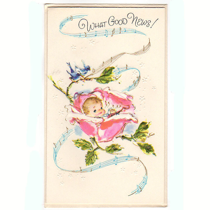 Vintage Valentines Day Card - Girl Painting To My Valentine On Heart