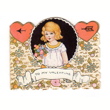 Vintage Valentines 4. Unused Valentines Day Cards. School Valentines.  Greeting Cards. 