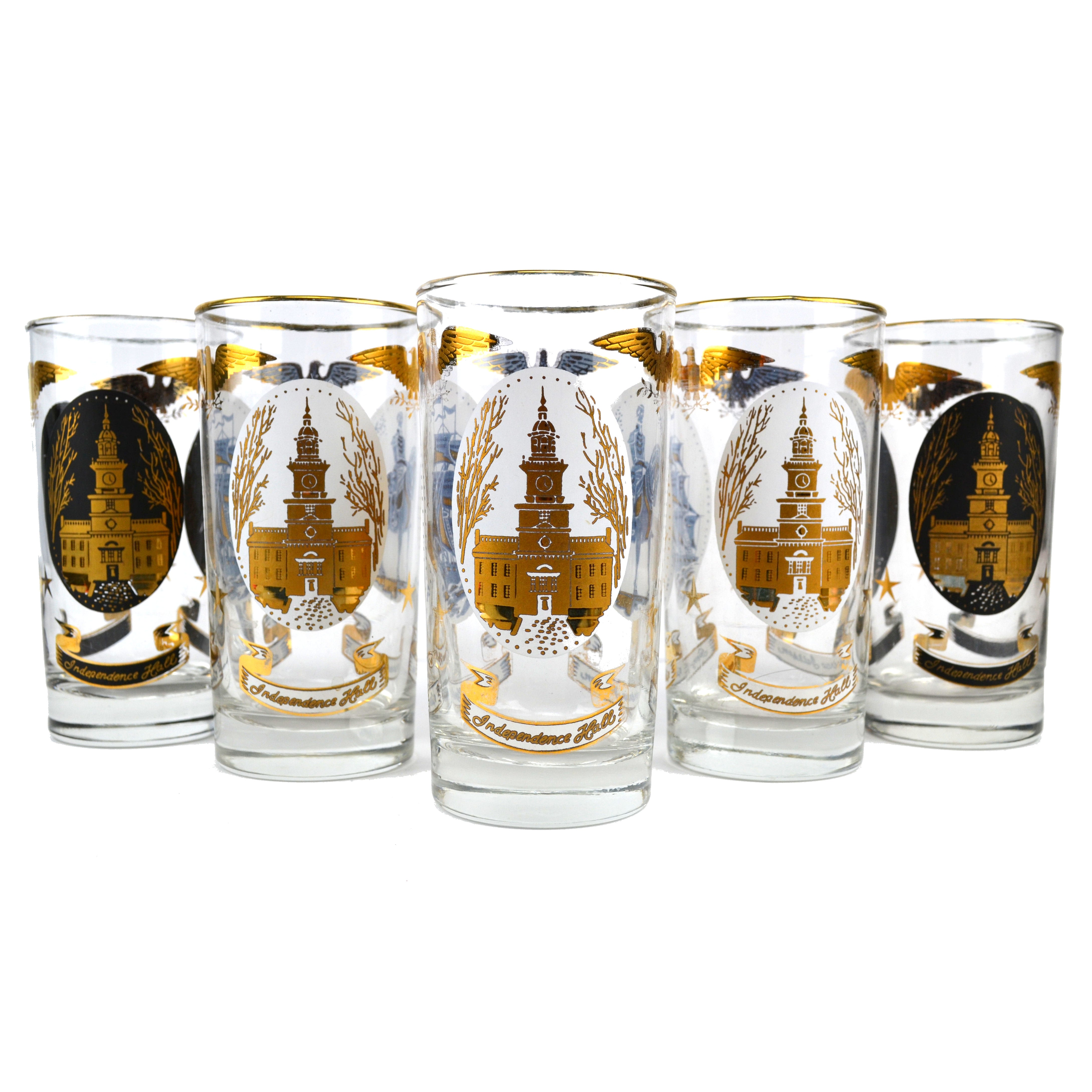 60 vintage Libbey drinking glass designs from the 60s - Click Americana